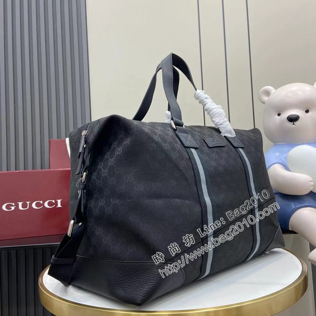 Gucci專櫃古馳最新款男士手提肩背旅行包袋 jh2942型號:  449180